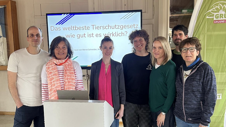 Vorstand Grüne Bezirk Dielsdorf mit Nationalrätin Meret Schneider